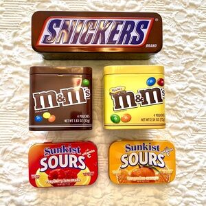 Candy Tins Set